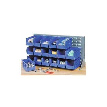 Global Industrial Steel 36 in W x 15 in D x 20 in H, Gray 550152BL